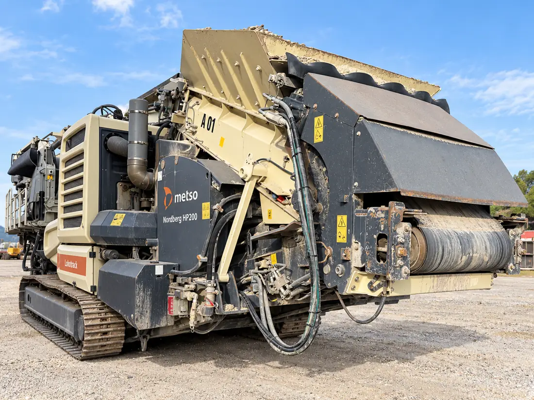 Concasseur mobile Lokotrack LT220D Metso Lokotrack LT220D
